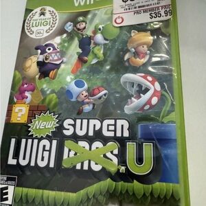 Nintendo New Super Luigi U - Green and White